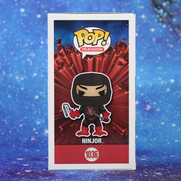 Funko Pop Masters of the Universe Ninjor #1036 2020 NYCC Exclusive - Picture 4 of 6